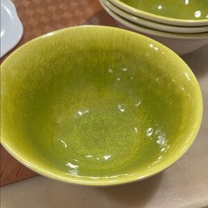 Target White Melamine (4) Salad Bowl 7 inches, plastic